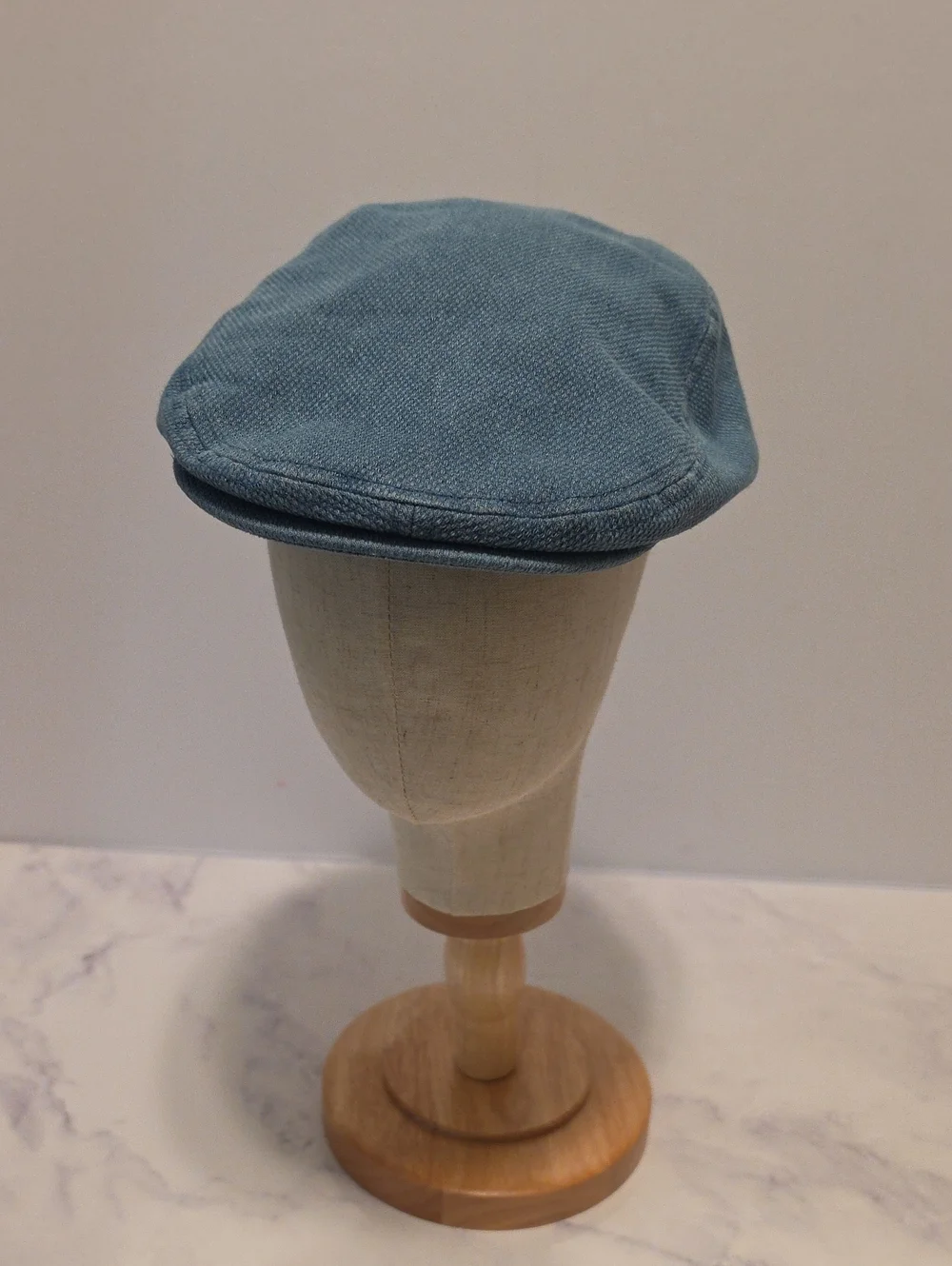 Levi's Light Blue Cotton Newsboy Cap Brand New